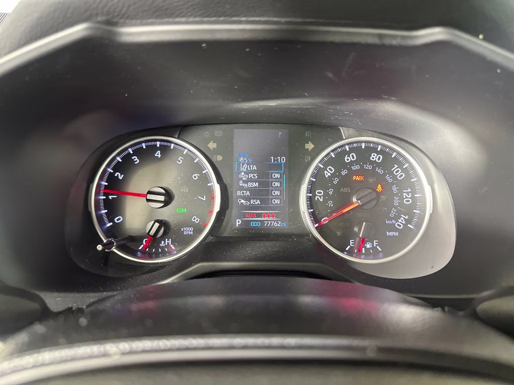 2021 Midnight Black Metallic Toyota RAV4 XLE FWD SUV