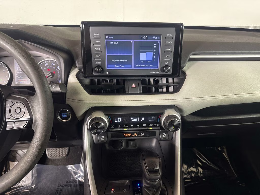2021 Midnight Black Metallic Toyota RAV4 XLE FWD SUV