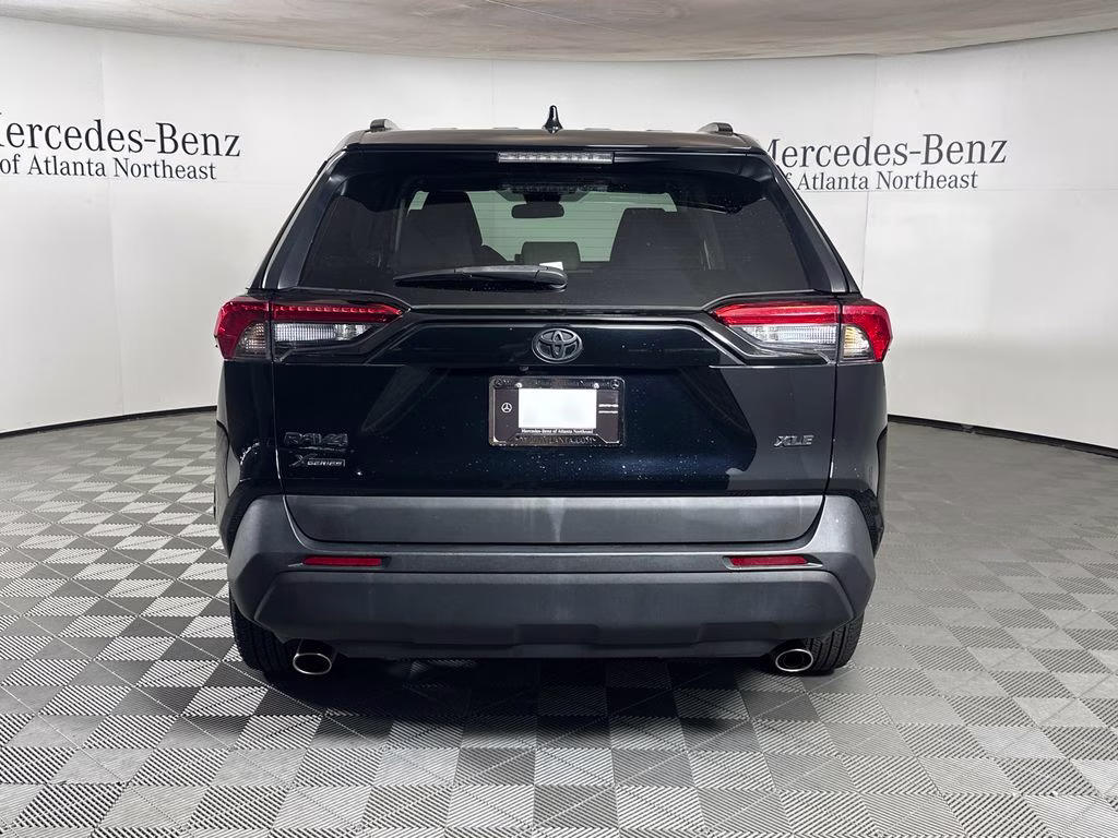 2021 Midnight Black Metallic Toyota RAV4 XLE FWD SUV