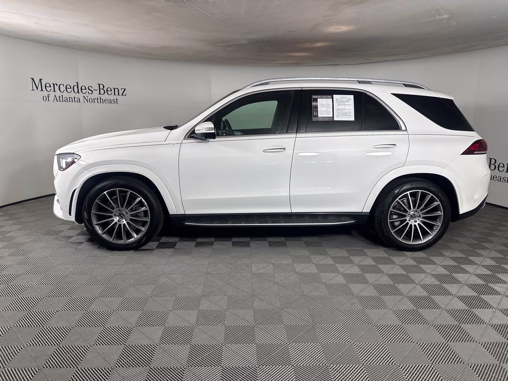 2021 Polar White Mercedes-Benz GLE GLE 450 AWD SUV
