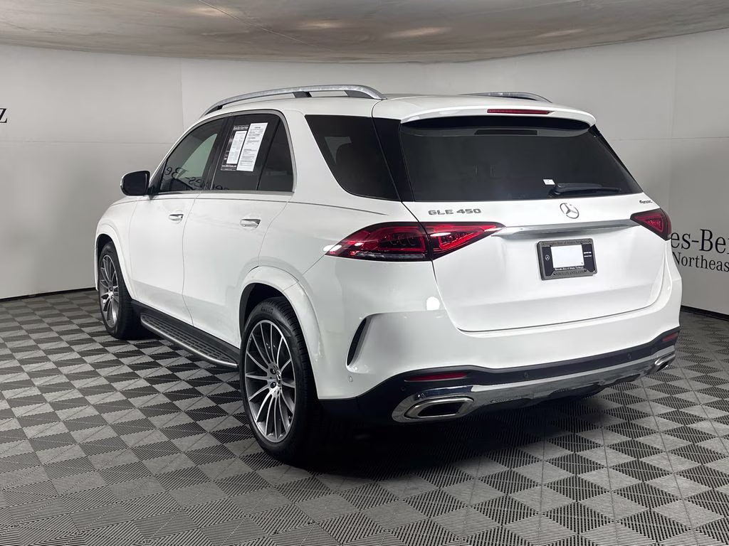 2021 Polar White Mercedes-Benz GLE GLE 450 AWD SUV
