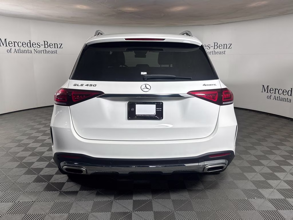 2021 Polar White Mercedes-Benz GLE GLE 450 AWD SUV