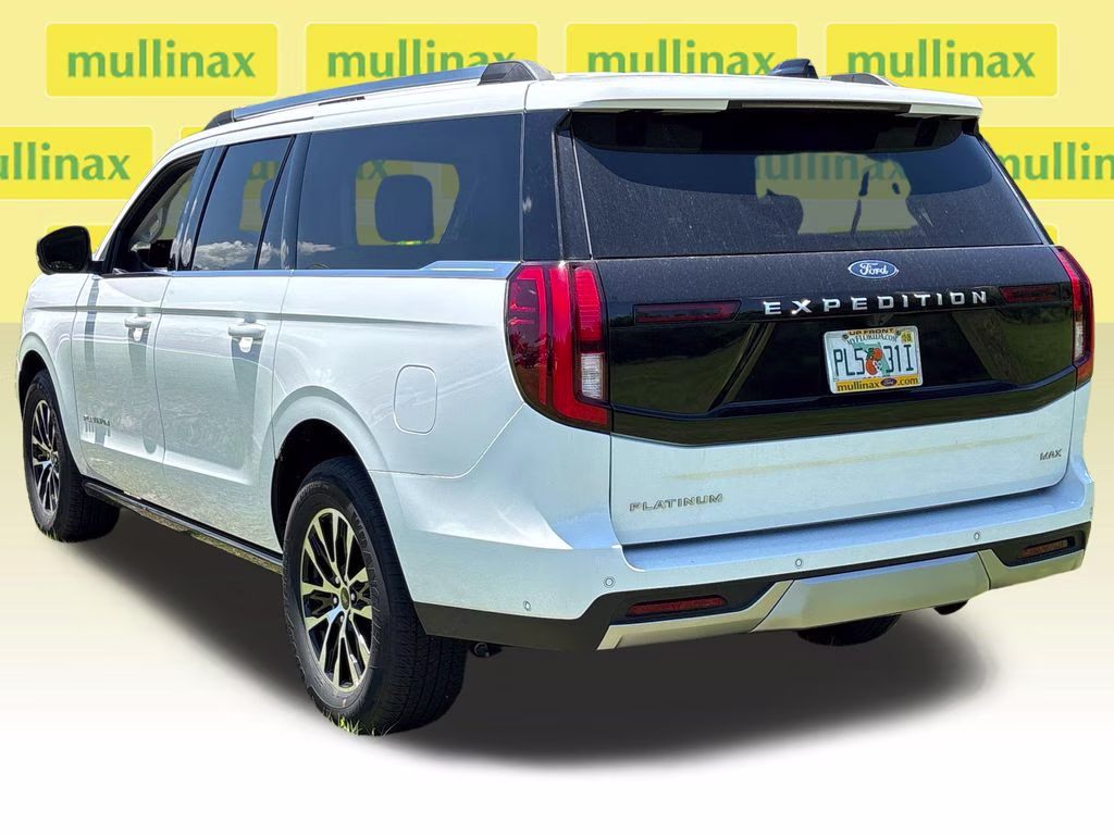 2025 Oxford White Ford Expedition Max Platinum 4X4 SUV