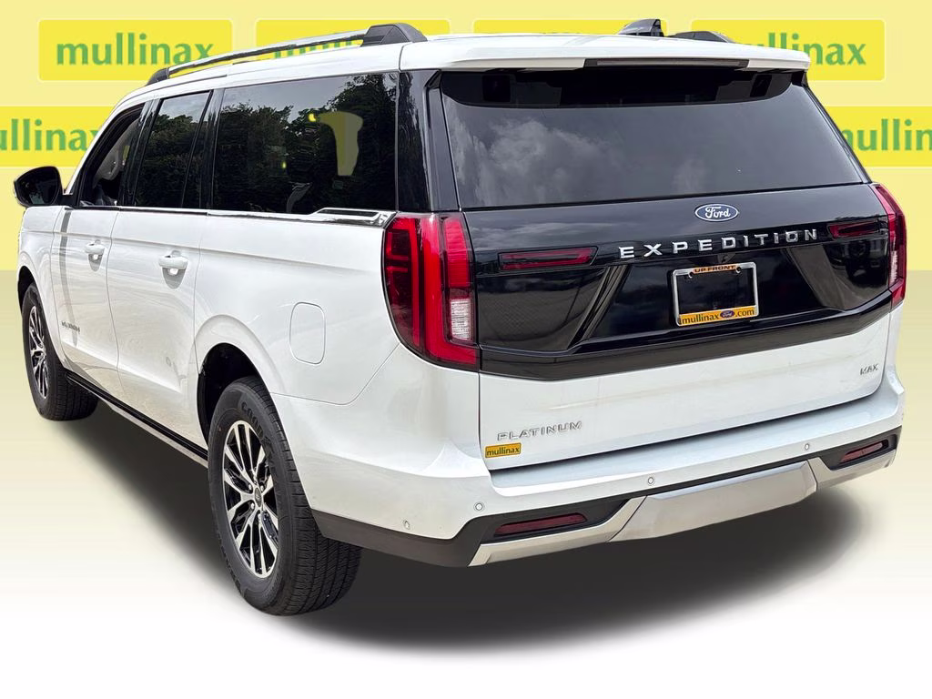 2025 Oxford White Ford Expedition Max Platinum 4X4 SUV