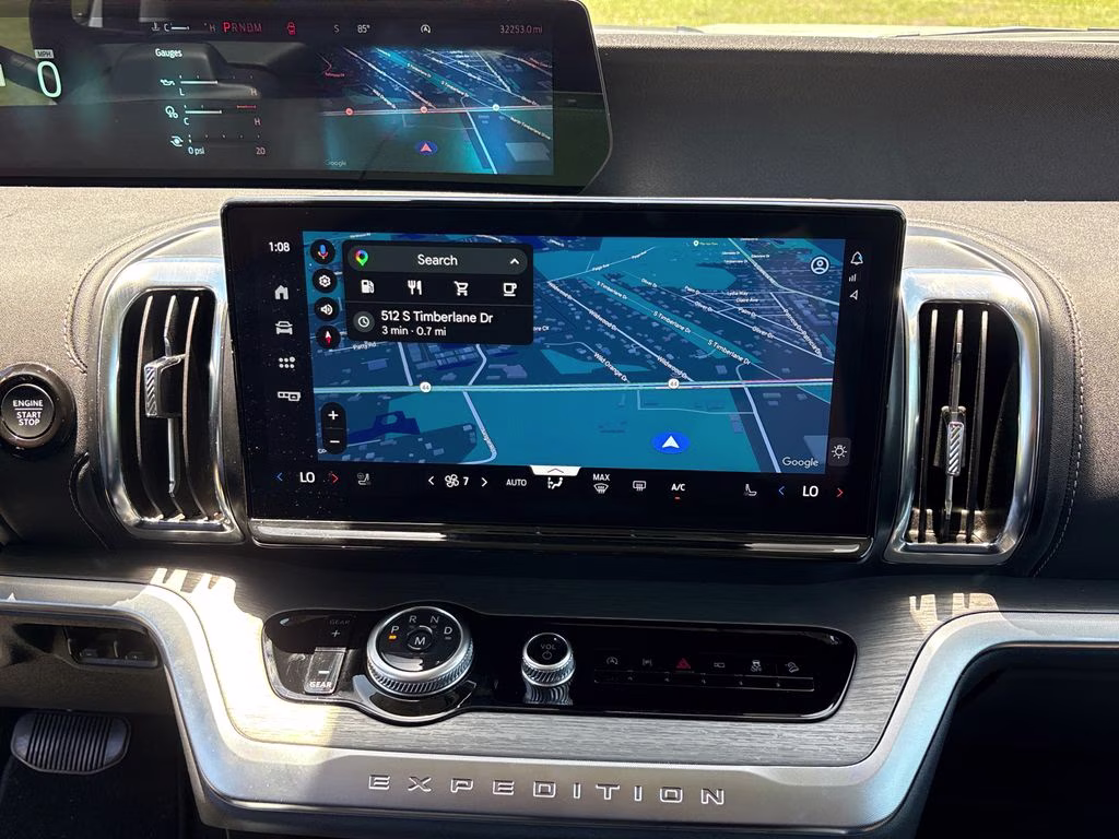 2025 Oxford White Ford Expedition Max Platinum 4X4 SUV