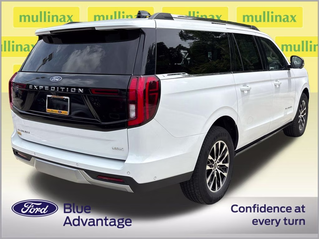 2025 Oxford White Ford Expedition Max Platinum 4X4 SUV