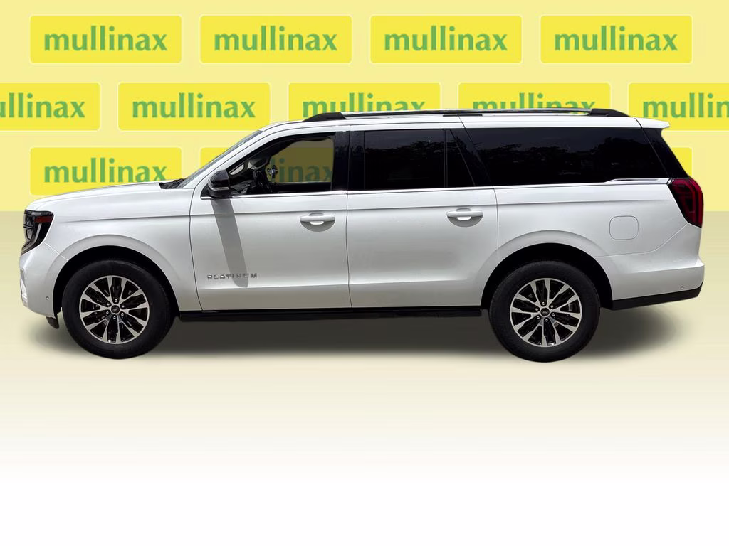 2025 Oxford White Ford Expedition Max Platinum 4X4 SUV