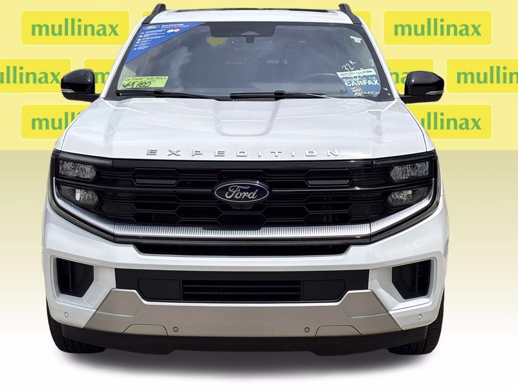 2025 Oxford White Ford Expedition Max Platinum 4X4 SUV