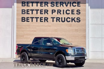 2012 Black Ford F-150 XL 4X4 Truck