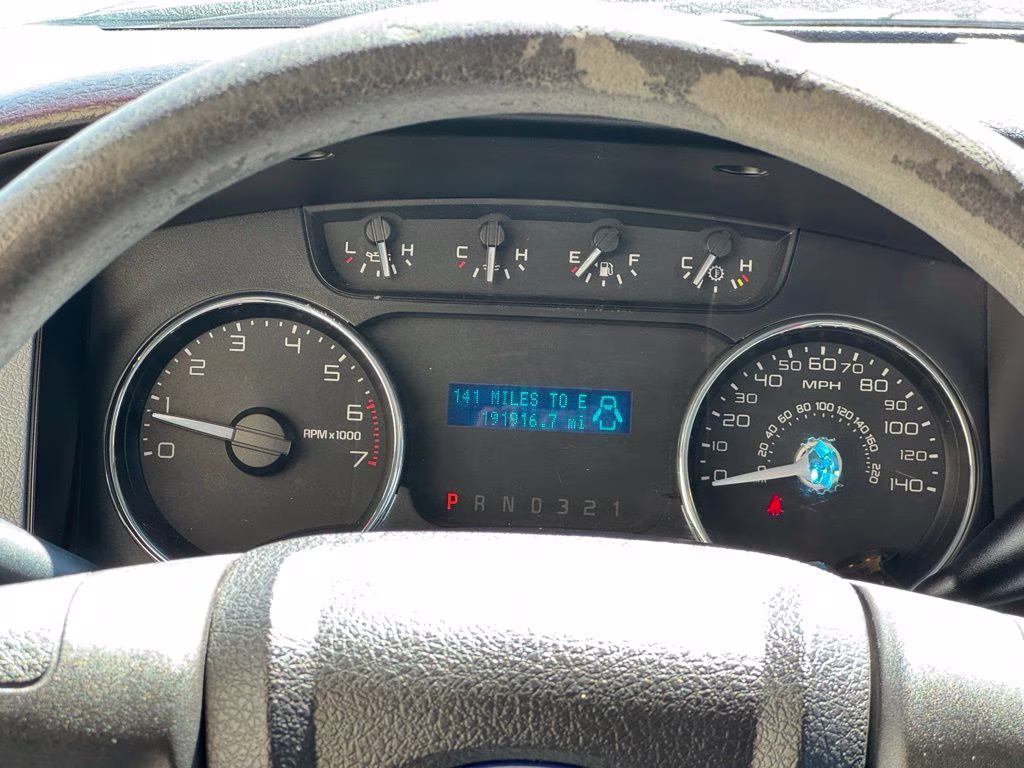 2012 Black Ford F-150 XL 4X4 Truck