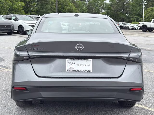 2026 Gun Metallic Nissan Sentra SV FWD Sedan