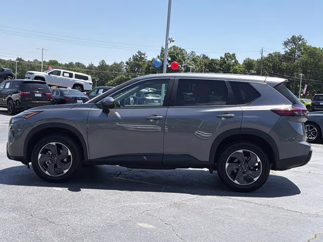 2025 Gun Metallic Nissan Rogue SV FWD SUV