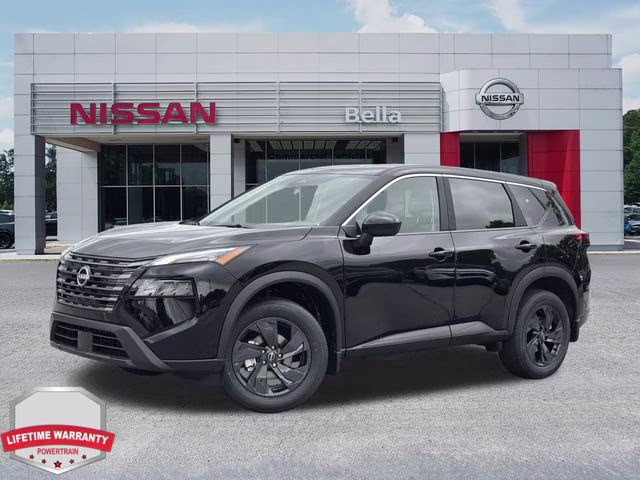 2026 Super Black Nissan Rogue SV FWD SUV