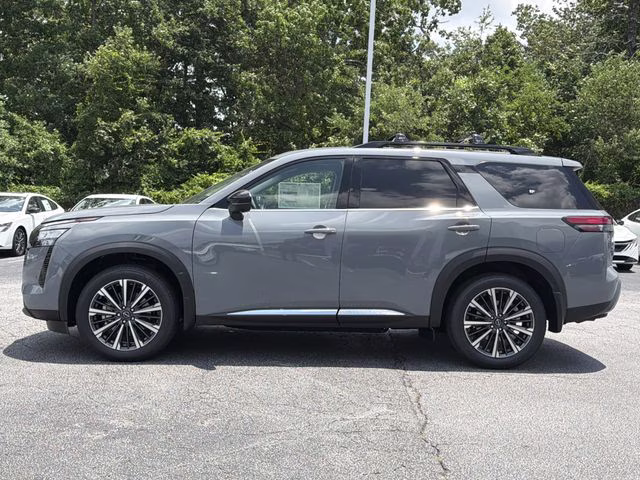 2026 Boulder Gray Pearl Nissan Pathfinder Platinum 4X4 SUV