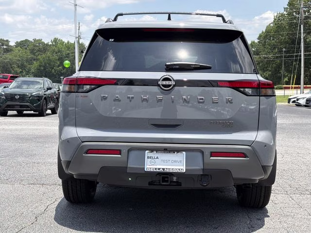 2026 Boulder Gray Pearl Nissan Pathfinder Platinum 4X4 SUV