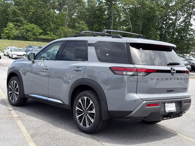 2026 Boulder Gray Pearl Nissan Pathfinder Platinum 4X4 SUV