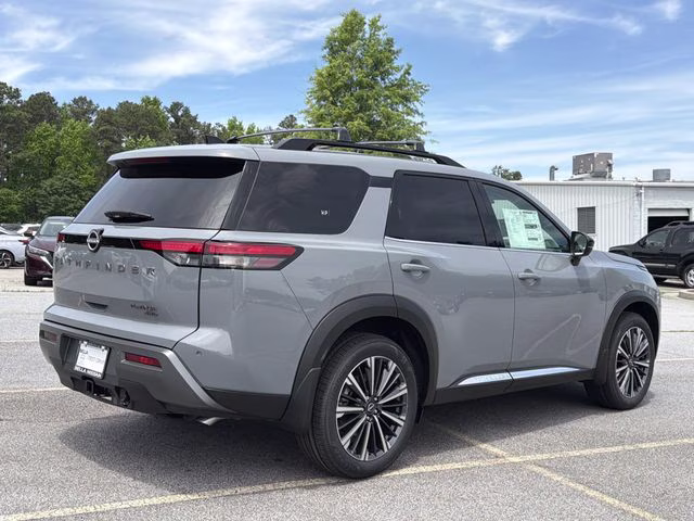 2026 Boulder Gray Pearl Nissan Pathfinder Platinum 4X4 SUV