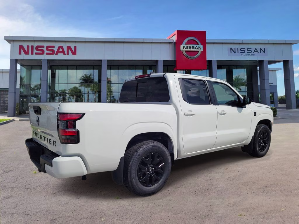 2026 Glacier White Nissan Frontier SV RWD Truck