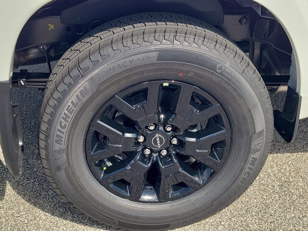2026 Glacier White Nissan Frontier SV RWD Truck