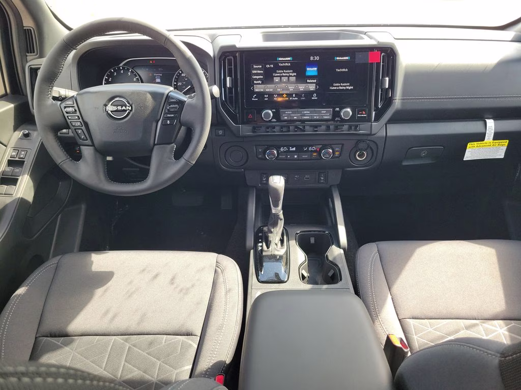 2026 Glacier White Nissan Frontier SV RWD Truck