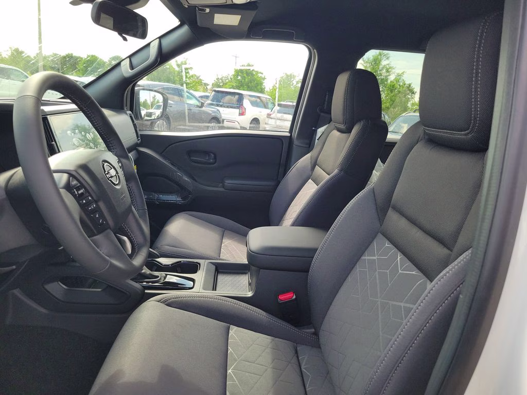 2026 Glacier White Nissan Frontier SV RWD Truck