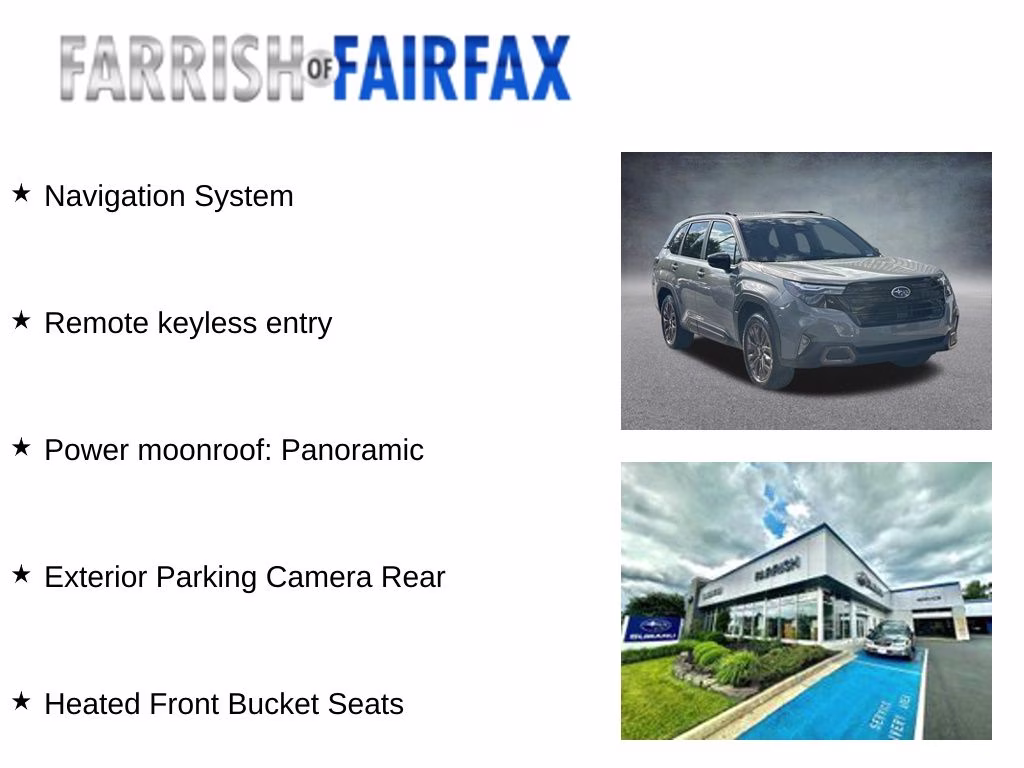 2026 River Rock Pearl Subaru Forester Sport Hybrid AWD SUV