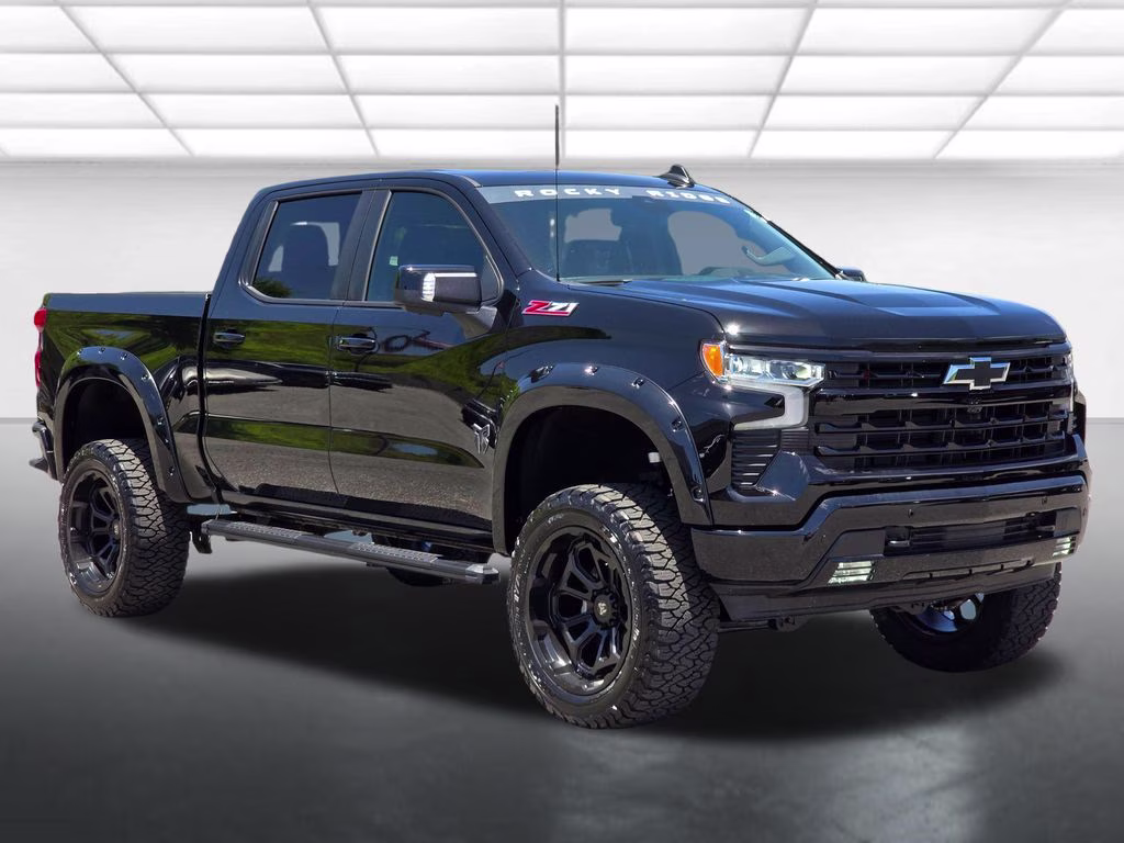 2026 Black Chevrolet Silverado 1500 RST 4X4 Truck