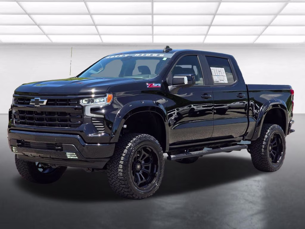 2026 Black Chevrolet Silverado 1500 RST 4X4 Truck