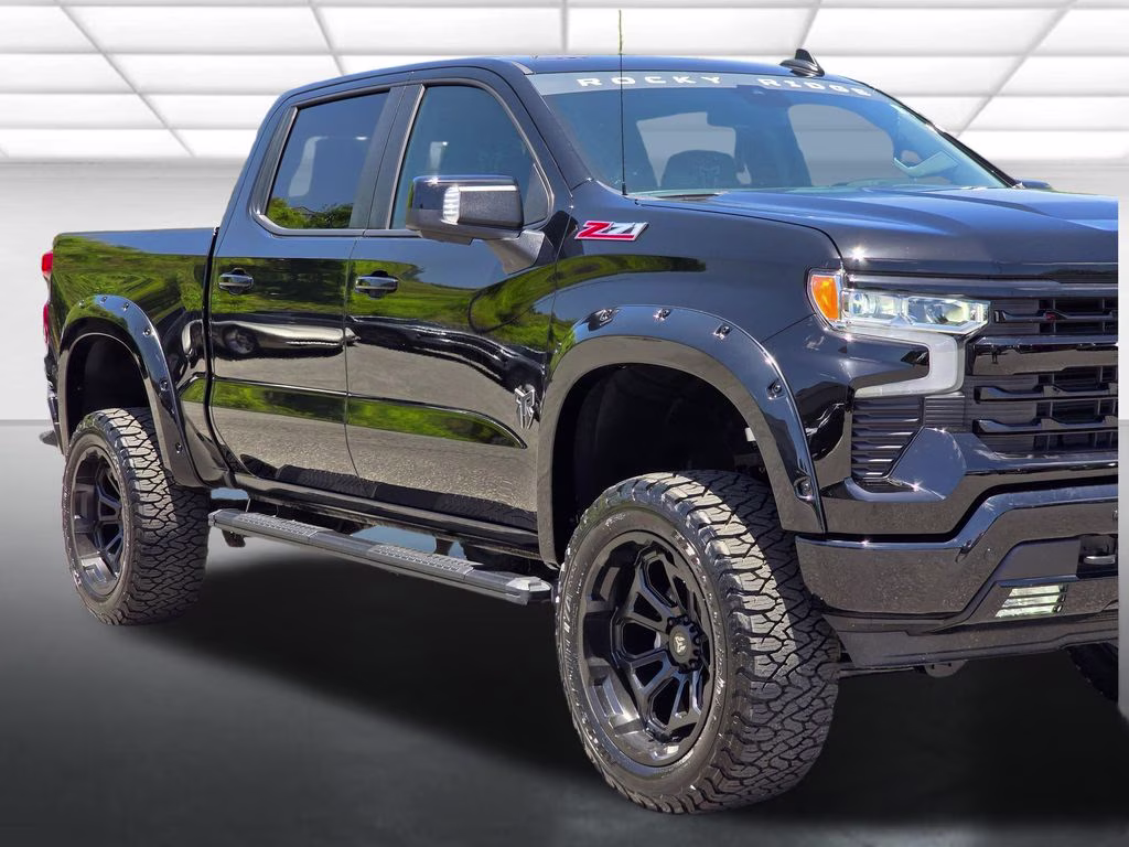 2026 Black Chevrolet Silverado 1500 RST 4X4 Truck