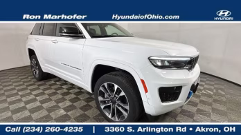 2023 Bright White Clearcoat Jeep Grand Cherokee Overland 4xe 4X4 SUV