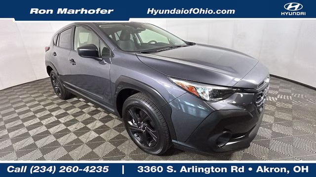 2025 Magnetite Gray Metallic/Crystal Black Silica Subaru Crosstrek Base AWD SUV