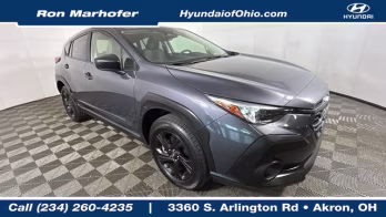 2025 Magnetite Gray Metallic/Crystal Black Silica Subaru Crosstrek Base AWD SUV