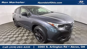 2025 Magnetite Gray Metallic/Crystal Black Silica Subaru Crosstrek Base AWD SUV