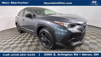 2025 Magnetite Gray Metallic/Crystal Black Silica Subaru Crosstrek Base AWD SUV