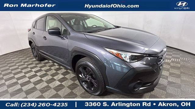 2025 Magnetite Gray Metallic/Crystal Black Silica Subaru Crosstrek Base AWD SUV