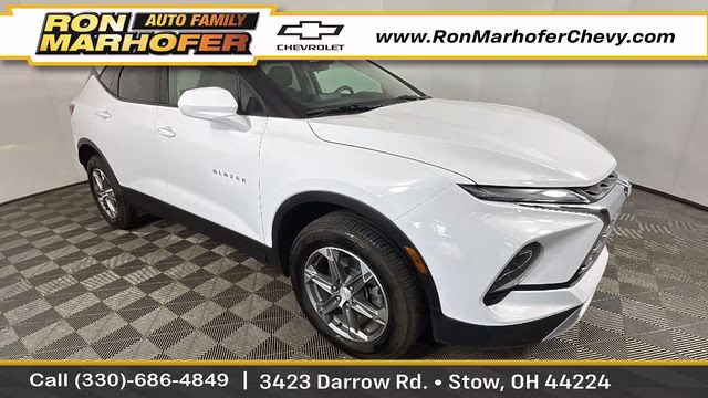 2023 Summit White Chevrolet Blazer LT FWD SUV