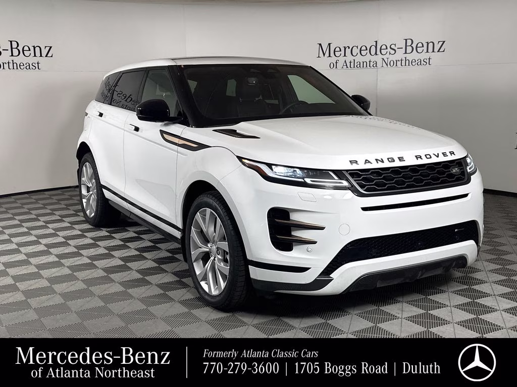 2023 Fuji White Land Rover Range Rover Evoque R-Dynamic SE AWD SUV
