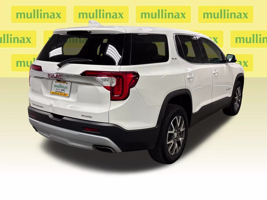 2020 Summit White GMC Acadia SLE AWD SUV