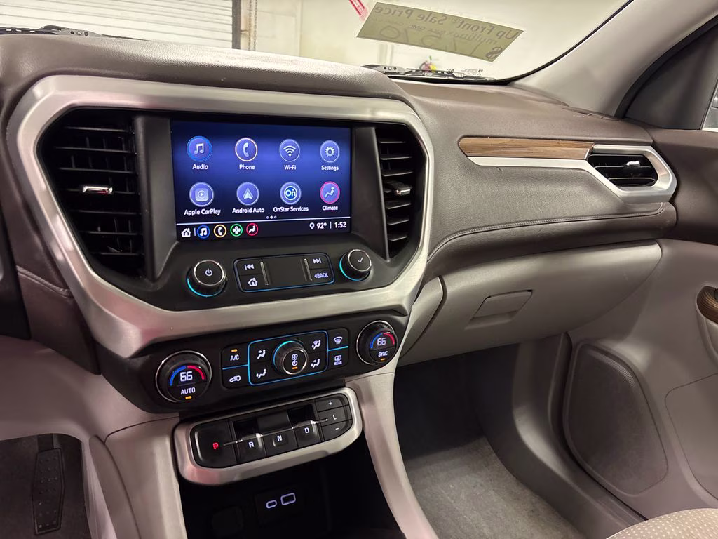 2020 Summit White GMC Acadia SLE AWD SUV