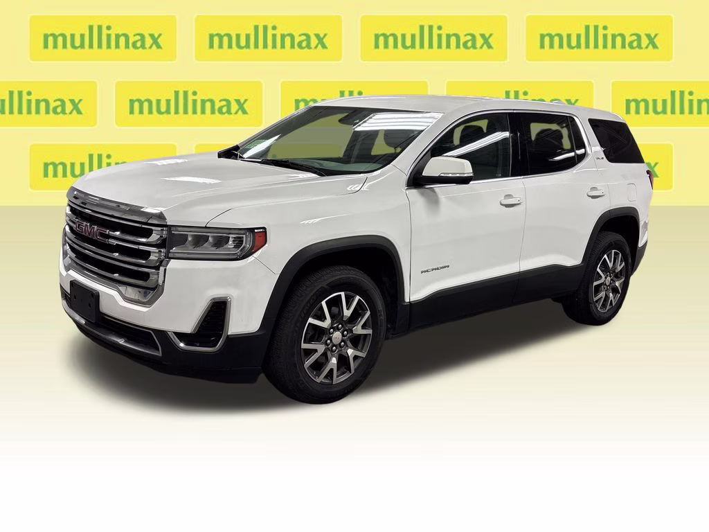 2020 Summit White GMC Acadia SLE AWD SUV