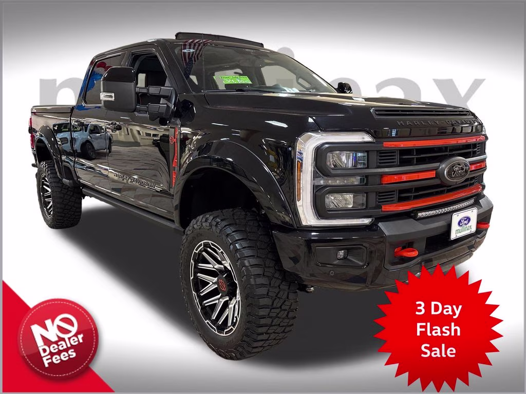 2026 Agate Black Metallic Ford Super Duty F-250 SRW HARLEY DAVIDSON 4X4 Truck