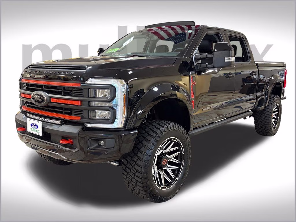 2026 Agate Black Metallic Ford Super Duty F-250 SRW HARLEY DAVIDSON 4X4 Truck