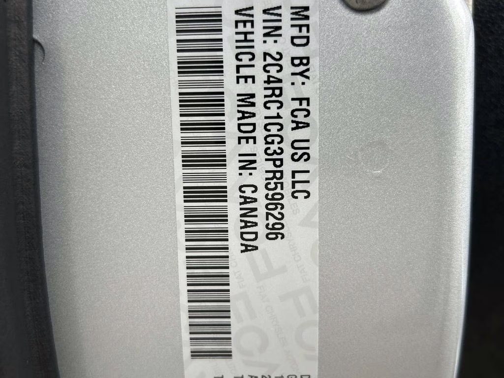2023 Silver Mist Clearcoat Chrysler Voyager LX FWD Van