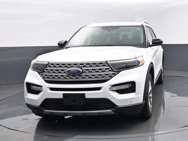 2023 Oxford White Ford Explorer Limited 4X4 SUV