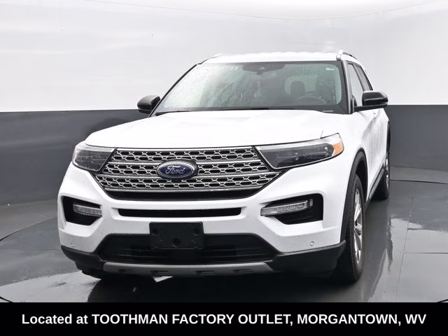 2023 Oxford White Ford Explorer Limited 4X4 SUV