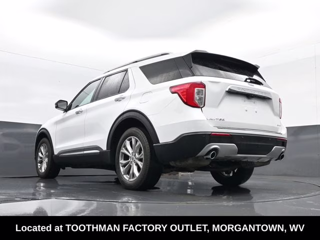 2023 Oxford White Ford Explorer Limited 4X4 SUV