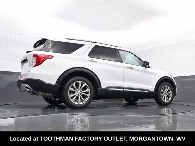2023 Oxford White Ford Explorer Limited 4X4 SUV