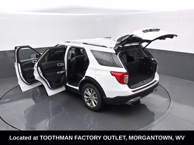 2023 Oxford White Ford Explorer Limited 4X4 SUV