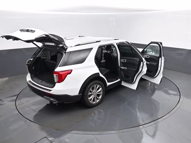 2023 Oxford White Ford Explorer Limited 4X4 SUV