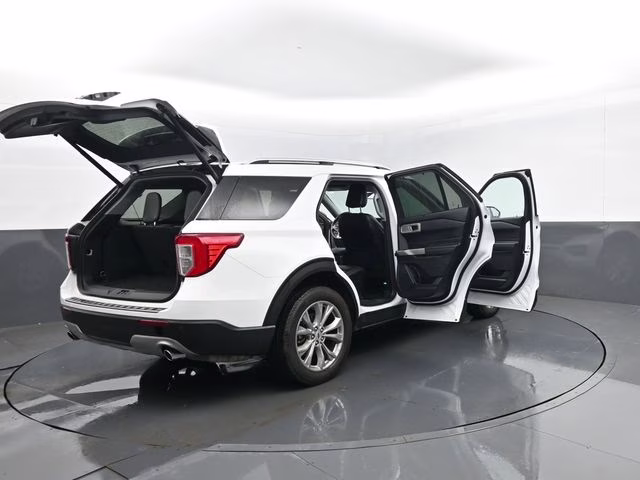 2023 Oxford White Ford Explorer Limited 4X4 SUV